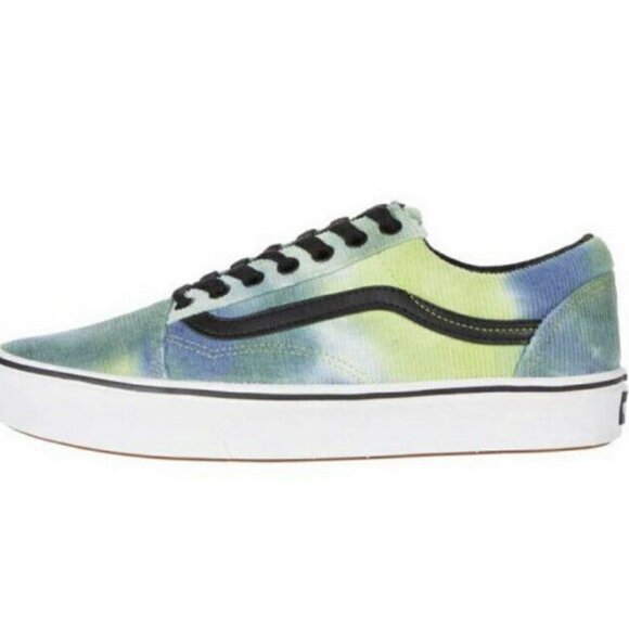 Vans Comfycush Old Skool Blotched Sneakers BLOTCHED MULTI/ BLACK- Unisex -Size 6 - Picture 3 of 6